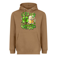 Toasted Coconut let's get shamrocked Heavyweight Hoodie - Artiststas