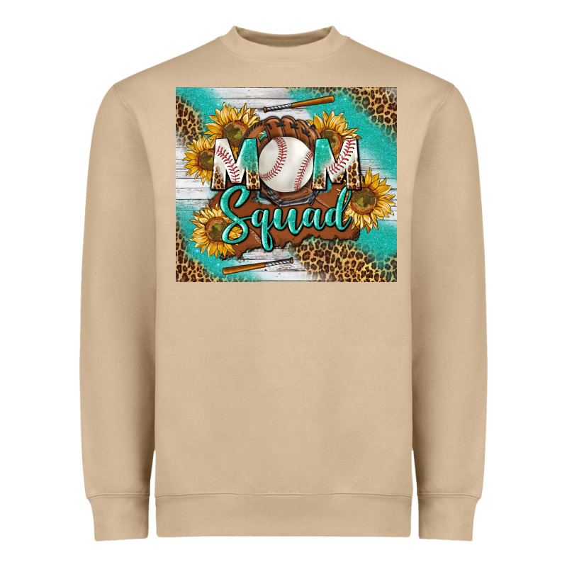 Baseball Mom Squad Tumbler Heavyweight Sweatshirt by BundleAndBundleShop | Teevron