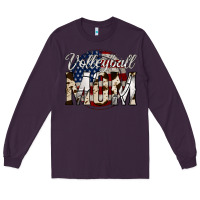 Plum volleyball  mom 4 Long Sleeve Tee - Jasminsmagicworld