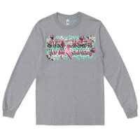 Heather Grey stronger than cancer cancer awareness Long Sleeve Tee - CowGirlArtShop