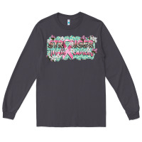 Smoke stronger than cancer cancer awareness Long Sleeve Tee - CowGirlArtShop