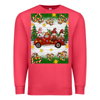 Cardinal christmas gnomes truck Premium Sweatshirt - Artiststas