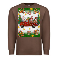 Chestnut christmas gnomes truck Premium Sweatshirt - Artiststas