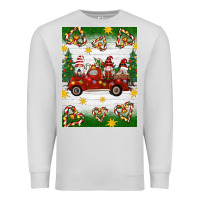 Dove Grey christmas gnomes truck Premium Sweatshirt - Artiststas