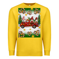 Lemon christmas gnomes truck Premium Sweatshirt - Artiststas