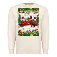 Sandshell christmas gnomes truck Premium Sweatshirt - Artiststas