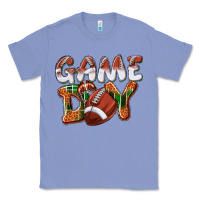 Colony Blue Game day leopard Football Classic Tee - NancyCooperArtShop