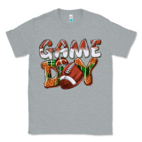 Heather Grey Game day leopard Football Classic Tee - NancyCooperArtShop