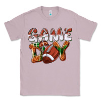 Lilac Game day leopard Football Classic Tee - NancyCooperArtShop
