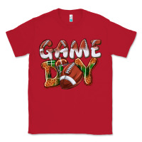 Red Game day leopard Football Classic Tee - NancyCooperArtShop