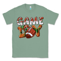 Sage Game day leopard Football Classic Tee - NancyCooperArtShop