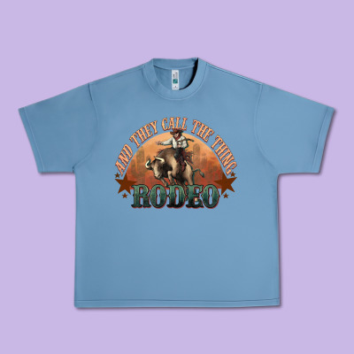 And They Call The Thing Rodeo Bull Bullfighter Urban Heavy Tee Designed By Howdyjamesfarm