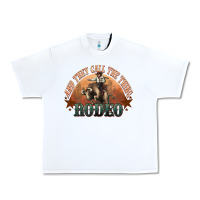 White And they call the thing rodeo bull bullfighter Urban Heavy Tee - HowdyJamesFarm