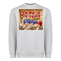 Heather Grey pitch please tumbler Heavyweight Sweatshirt - BundleAndBundleShop