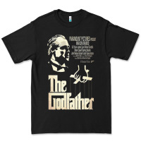 Black The Godfather Premium Tee - lanVoArt