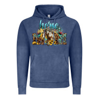 Vintage Denim Horse Mom Vintage Hoodie - HowdyJamesFarm