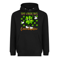 Black shenanigans coordinator st patrick s day artiststas Heavyweight Hoodie - Artiststas