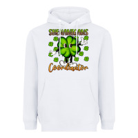 White shenanigans coordinator st patrick s day artiststas Heavyweight Hoodie - Artiststas