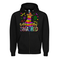 Black Let's Get Smashed Zipper Hoodie - CowhideDigitalArt