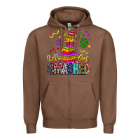 Chestnut Let's Get Smashed Zipper Hoodie - CowhideDigitalArt