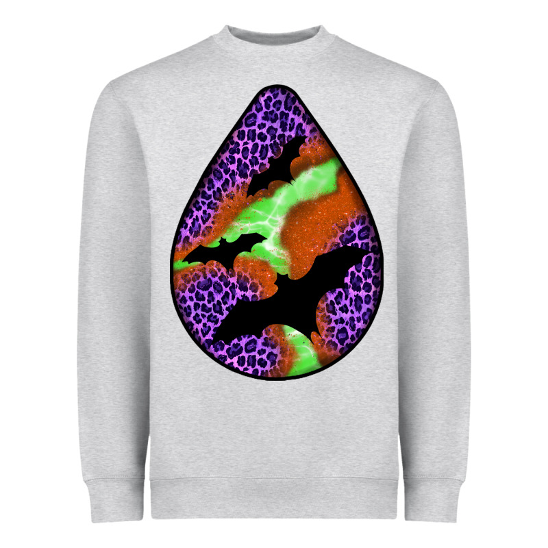Halloween Bat  Teardrop Heavyweight Sweatshirt by BundleAndBundleShop | Teevron