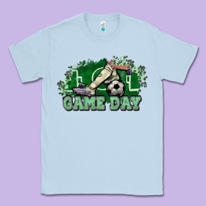 Game Day Soccer Classic Tee Designed By Nancycooperartshop