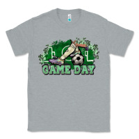 Heather Grey Game day Soccer Classic Tee - NancyCooperArtShop