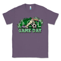 Lavender Game day Soccer Classic Tee - NancyCooperArtShop