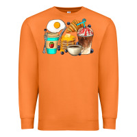 Carrot Breakfast Coffee Cups Premium Sweatshirt - Artiststas