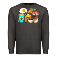 Smoke Breakfast Coffee Cups Premium Sweatshirt - Artiststas