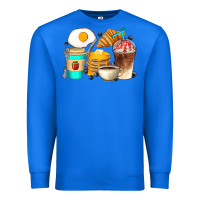 True Royal Breakfast Coffee Cups Premium Sweatshirt - Artiststas