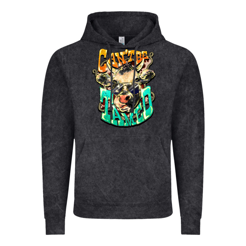 Can't Be Tamed Cow Vintage Hoodie by HowdyJamesFarm | Teevron