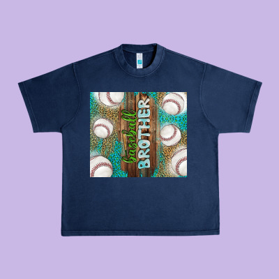 Baseball Brother Urban Heavy Tee Designed By Tumblerdesignbyshophia