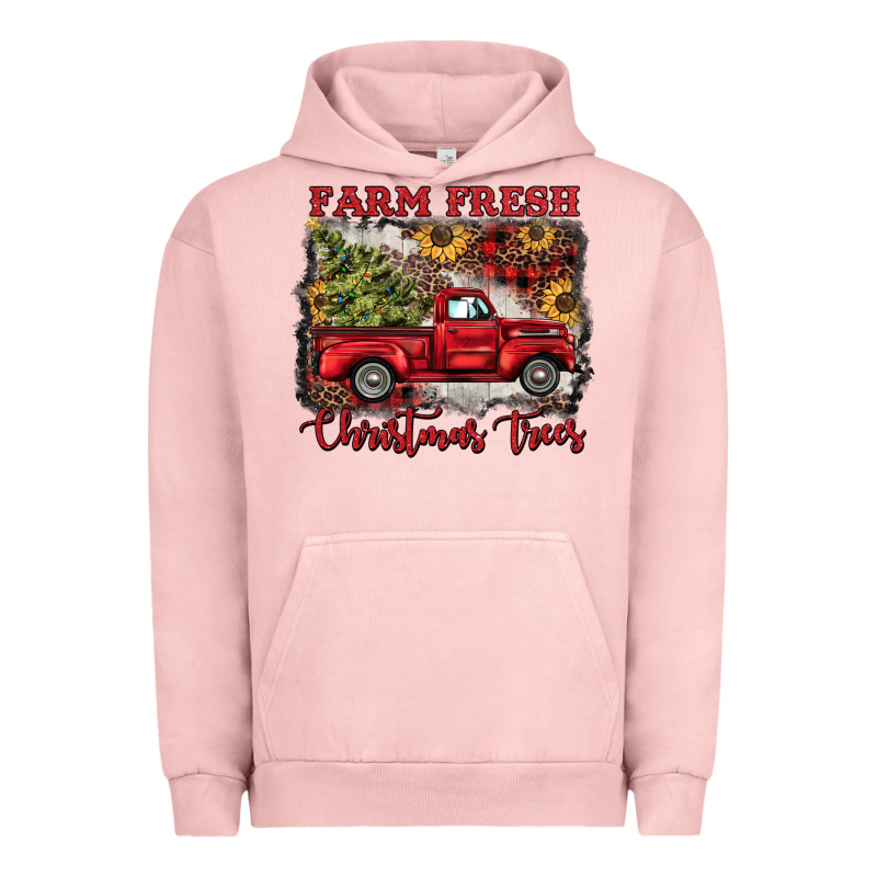 Farm Fresh Christmas Trees Urban Hoodie by BarkalooDesign | Teevron