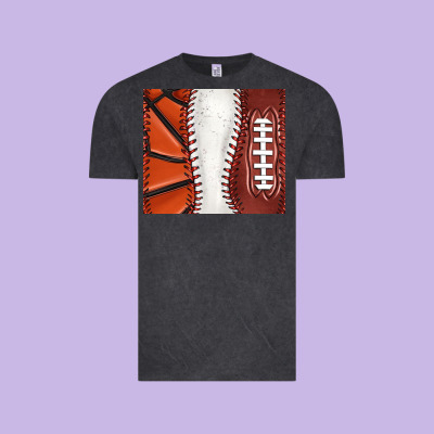 Baseball And Basketball And Football Tumbler Tbs Vintage Tee Designed By Tumblerdesignbyshophia