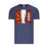 Vintage Denim baseball and basketball and football tumbler tbs Vintage Tee - TumblerDesignByShophia
