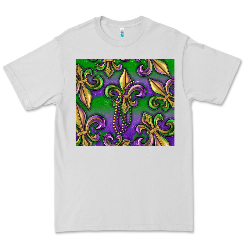 Mardi Gras Fleur De Lis Premium Tee by RanaPortraitStore | Teevron