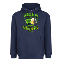 Navy everybody in the pub getting tipsy artiststas Heavyweight Hoodie - Artiststas