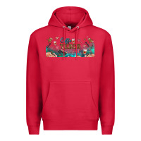 Cardinal coffe teach repeat libbey glass Premium Hoodie - BundleAndBundleShop