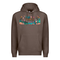 Coffee coffe teach repeat libbey glass Premium Hoodie - BundleAndBundleShop