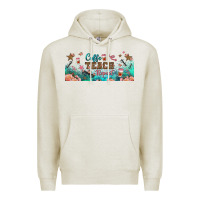 Oatmeal Heather coffe teach repeat libbey glass Premium Hoodie - BundleAndBundleShop