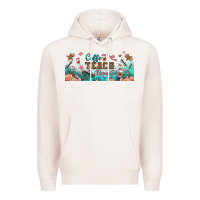 Pale Pink coffe teach repeat libbey glass Premium Hoodie - BundleAndBundleShop
