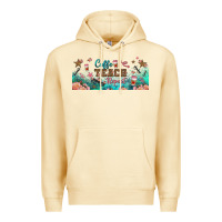 Pina Colada coffe teach repeat libbey glass Premium Hoodie - BundleAndBundleShop