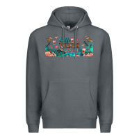 Rock coffe teach repeat libbey glass Premium Hoodie - BundleAndBundleShop