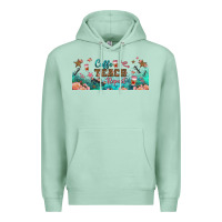 Seafoam coffe teach repeat libbey glass Premium Hoodie - BundleAndBundleShop