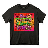 Asphalt thick thighs and spooky vibes tumbler Heavy Core Tee - BundleAndBundleShop