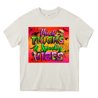 Cream thick thighs and spooky vibes tumbler Heavy Core Tee - BundleAndBundleShop