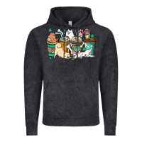 Vintage Arctic Dog coffee cups Vintage Hoodie - HowdyJamesFarm