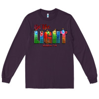 Plum be the light matthew 5 14 Long Sleeve Tee - CowGirlArtShop