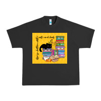 Pigment Black life is better with cats and books Urban Heavy Tee - TumblerDesignByShophia